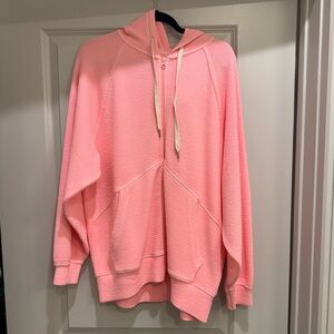 Oversized Bright Aerie zipup size S - NWT